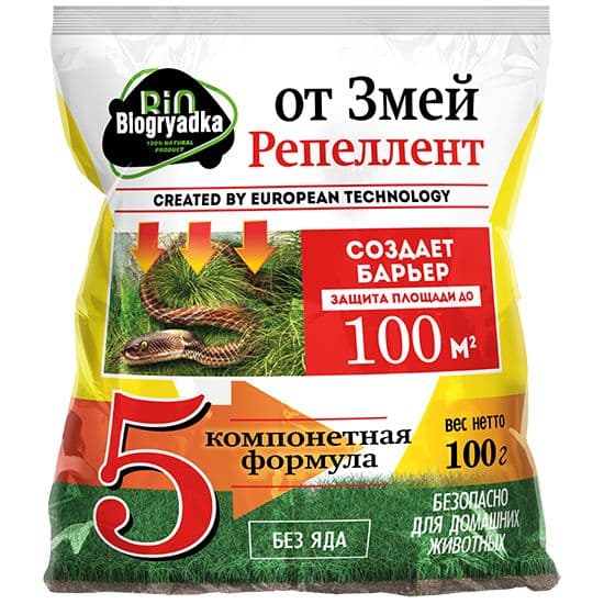 Картинка продукта Биогрядка отпугиватель от змей, 100г